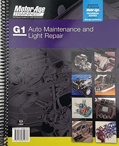 By Motor Age Staff ASE G1 Study Guide - Auto Maintenance and Light Repair (Motor Age Training) [Paperback]