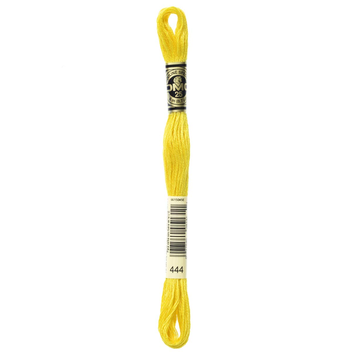 DMC Embroidery Floss Mouline Stranded Cotton Thread for Hand Embroidery and Sewing - Colour No: 444-5 x 8m Skeins โ image 1