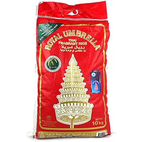 Royal Umbrella Thai Jasmine Rice 10kg Cover