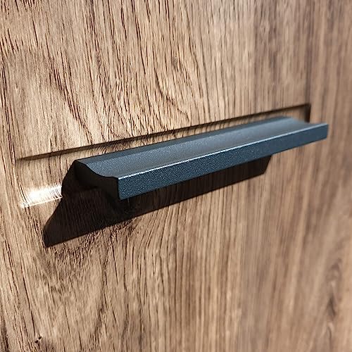 Lomadox Industrial TV-Wohnwand in Haveleiche Cognac Dekor mit Graphit inkl. LED-Unterbaubeleuchtung – Bild 4