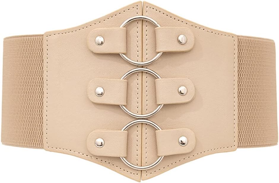 Women's Wide Elastic Waist Belt Stretchy Corset Cinch Belts Waistband for Dress