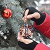 Personalized Christmas Ornaments 2025 w/Picture,Double-Sided Ceramics Custom Christmas Ornament - Upload Any Photo,Optional Text - Picture Ornaments,Customized Xmas Ornament,Round #3