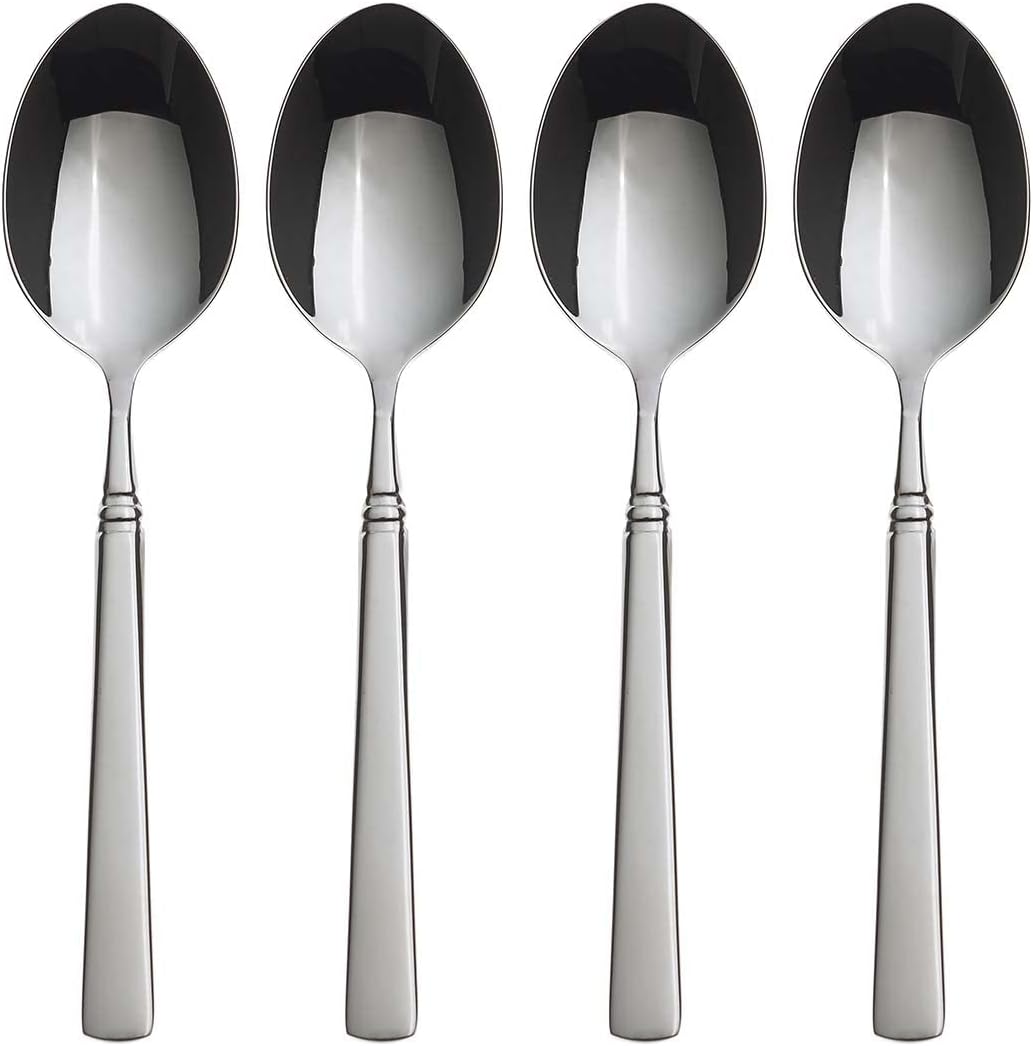 Oneida 2267004C Easton Fine Flatware Dinner Spoons, Set Of 4 Serving Sets