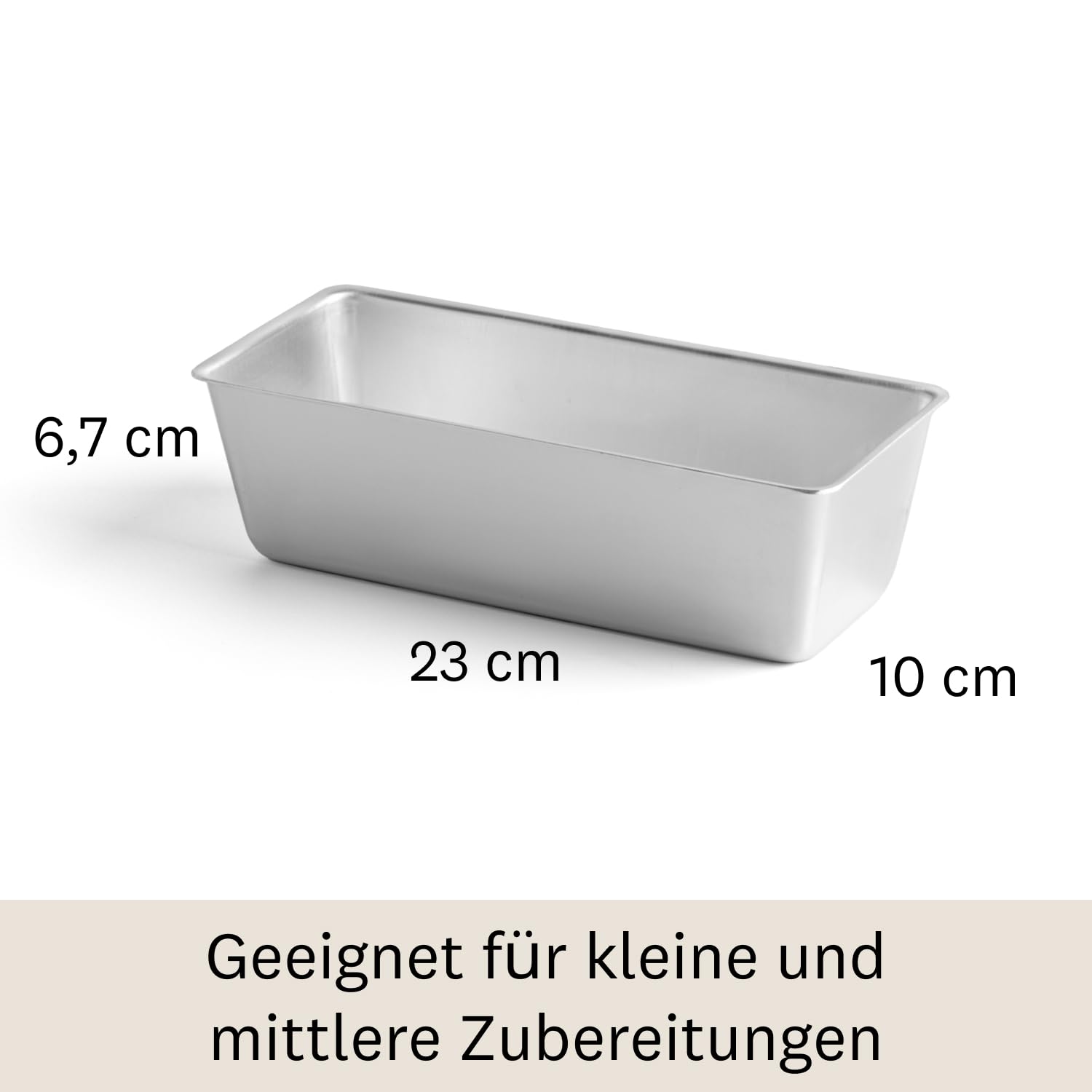 MARCATO Kuchenform 20cm Aluminium - Konische Form Für Süß & Salzig