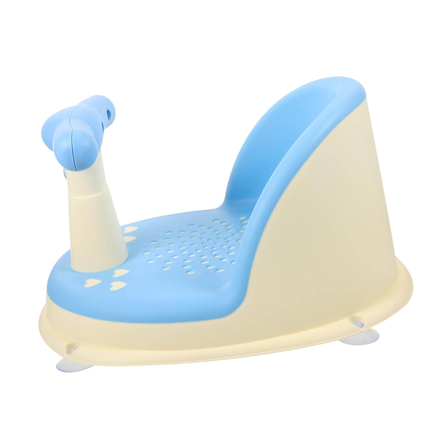 Bath Seat with Backrest Support Non-Slip PP Bathtub Chair for Standard Tubs Sturdy Practical Shower Seat for Safety and Easy Cleaning