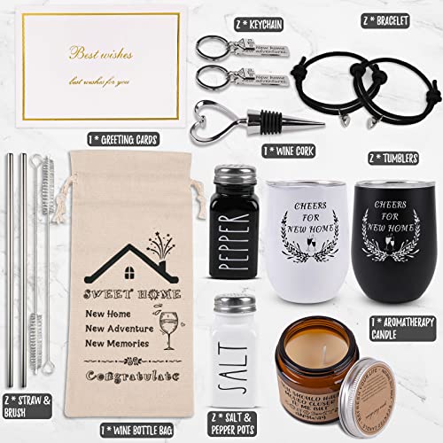 Housewarming-Gifts-Kit-New-Home-House-Warming-Gift-Basket-for-first-Home-Housewarming-Funny-Gift-Ideas-for-Couple-Friends-Wine-Tumbler-Candles-Keychains-Kitchen-Supplies-New-House-Gift-Boxes