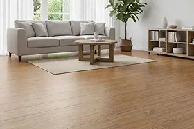 Piso Vinilico Autocolante Adesivo Para Chão Impermeável(Peroba,1,25m²)