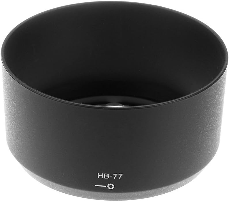 Runshuangyu HB-77 Bayonet Mount Reversible Lens Hood fitfor Nikon AF-P DX NIKKOR 70-300mm f/4.5-6.3G ED VR, Nikon AF-P DX NIKKOR 70-300mm f/4.5-6.3G ED Lens, Replaces Nikon HB-77 Lens Hood