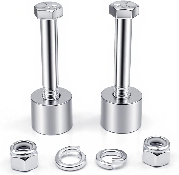 1 Inch Handlebar Riser Extensions Compatible with Harley Sportster Softail Dyna Models - Chrome Handle Bar Risers Spacer Kit with Mounting Hardware for Improved Riding Ergonomics​