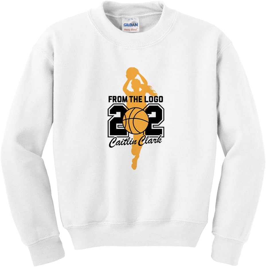 TATY Kids From the Logo Kids Sweatshirt Youth X-Large White