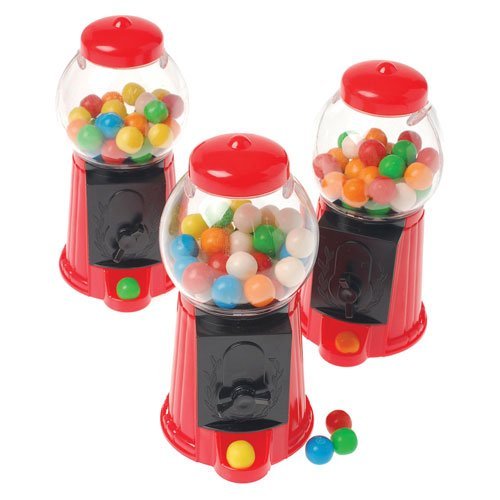 US Toy Company Mini Gumball Machines (2 Packs of 12) (B00F53XNV0) Amazon price tracker