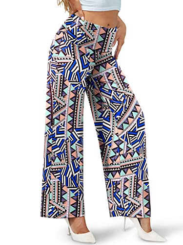Arolina Women's Stretchy Wide Leg Palazzo Lounge Pants Casual Comfy High Waist Palazzo Pants