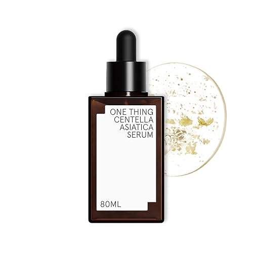ONE THING Centella Asiatica Serum 2.7 Fl Oz  Ampolla calmante hidratante de ácido hialurónico CICA HA para piel facial irritada sensible al acné