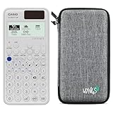 Casio FX-85GTCW White including a WYNGS protective case in Light Grey - Basic Set