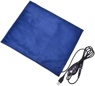 Toddmomy Térmica Eléctrica para Mascotas Temperatura para Perros y Casa y Nido Color Azul