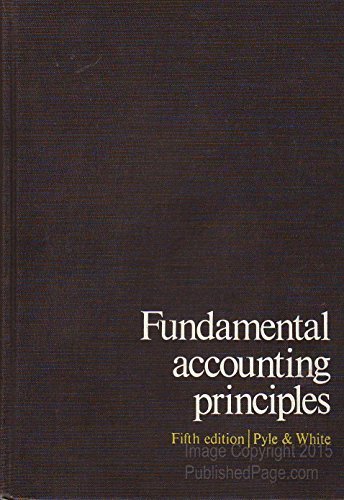 Fundamental Accounting Principles 0074011812 Book Cover