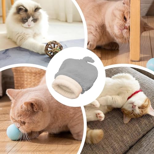 Lit doux pour chat chaud et isolant avec design à queue mobile