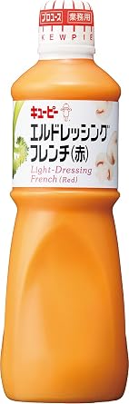 Kiewpy 33.8 fl oz 1 L Eldressing French Red 33.8 fl oz 1,000 ml Commercial Use Large Capacity