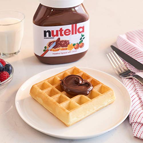 Nutella Chocolate Hazelnut Spread, Perfect Topping for Pancakes, 13 Ounce (Packaging May Vary)