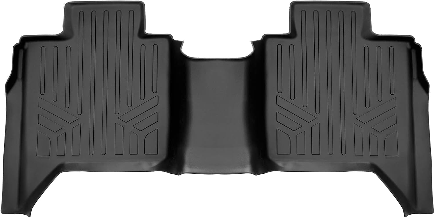 SMARTLINER Custom Fit 2nd Row Floor Mat Liner Set Compatible with 2022-2025 Toyota Tundra