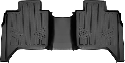 Miniatura 25 de SMARTLINER Juego de alfombrillas de piso de 2 filas de ajuste personalizado compatible con Toyota Tundra 2022-2025