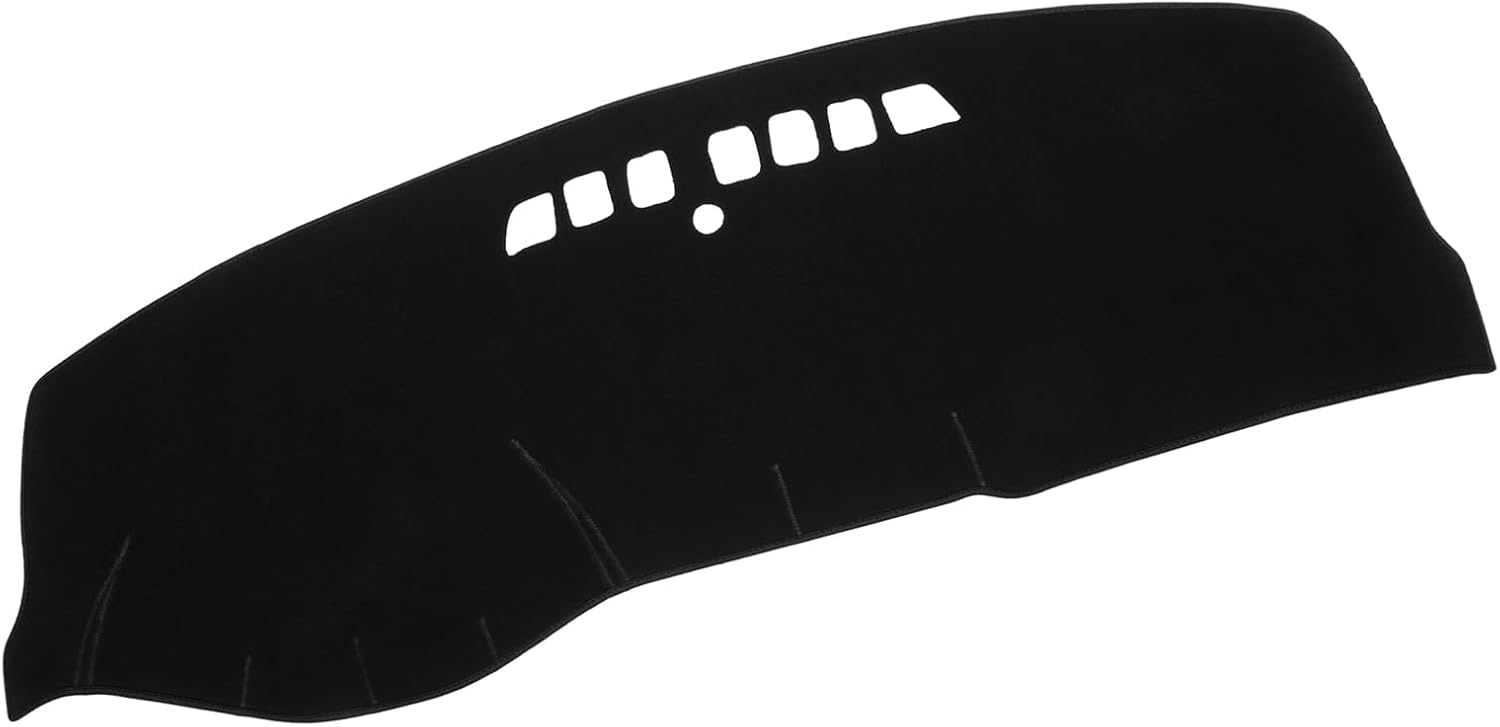 Car Dashboard Cover Mat Compatible for Buick LaCrosse 2005-2008, Protective Polyester Black Center Console Interior Trim Dash Board Mat Replace Parts