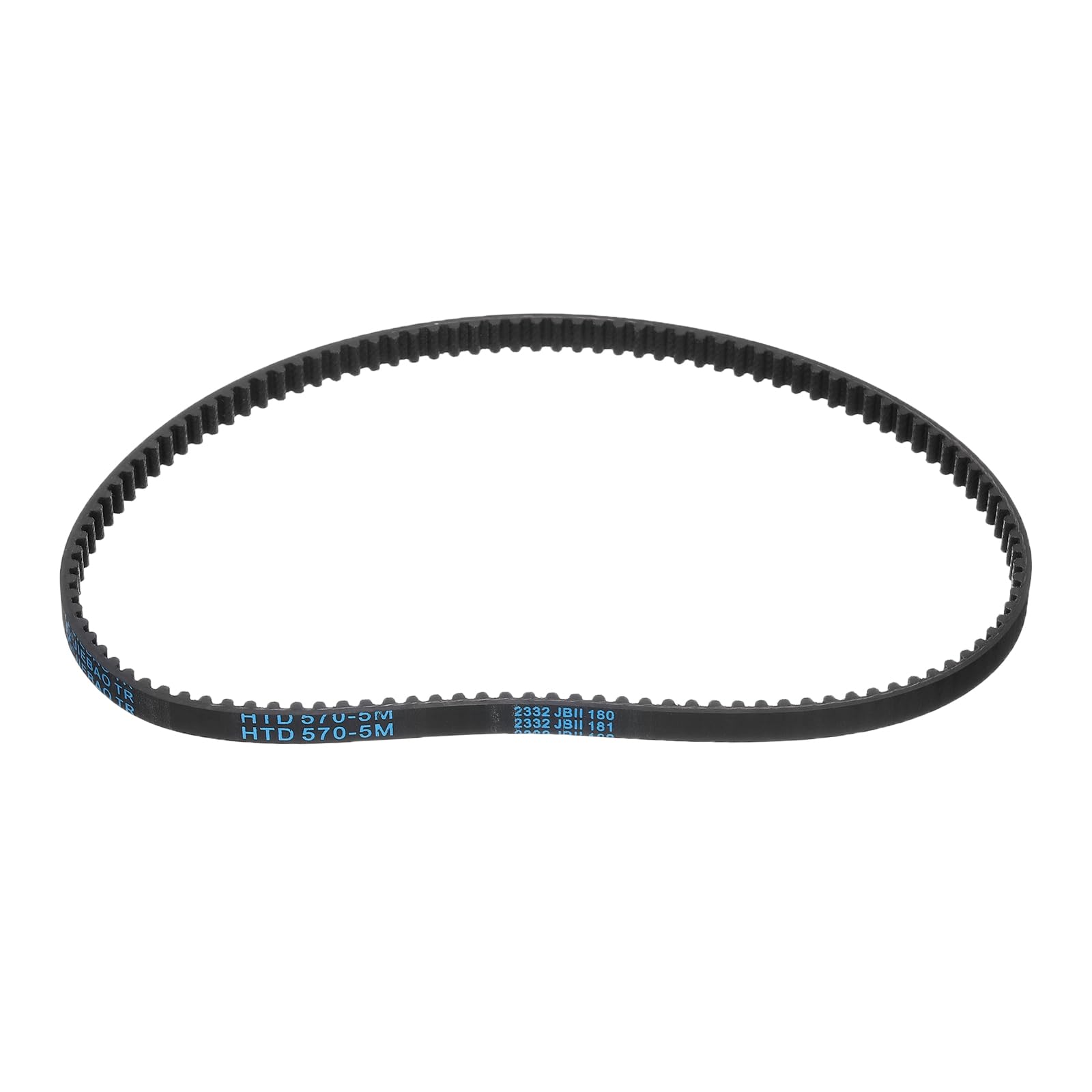 Courroie de distribution HTD-5M robuste en caoutchouc synchrone 570mm