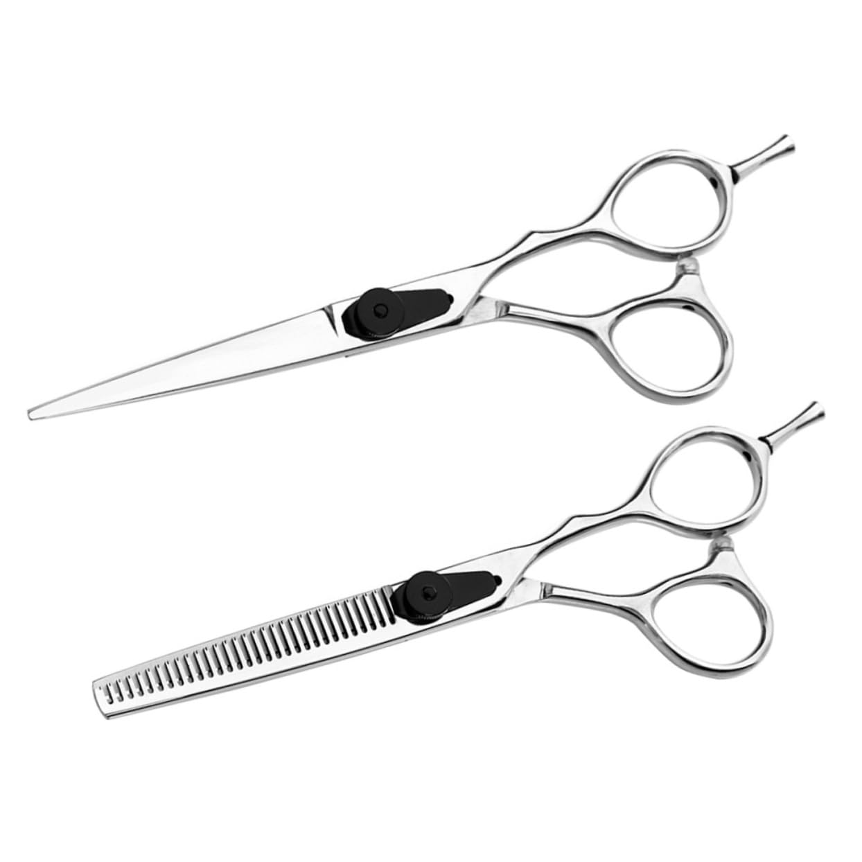 Ciseaux de coiffure professionnels à lames affûtées Mikinona 5.5 pouces pour dégradé net