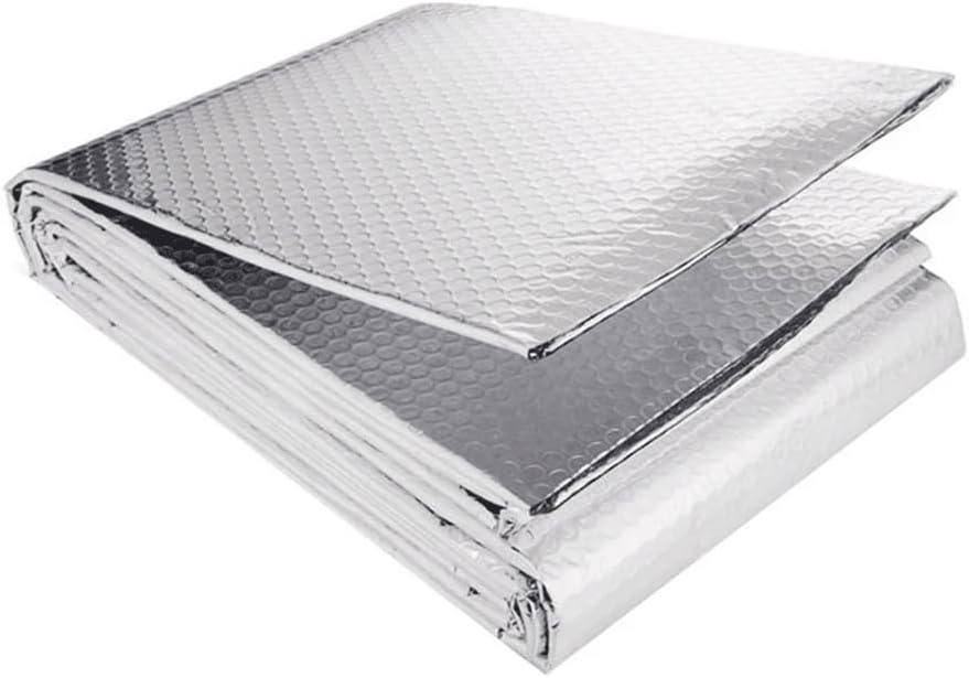 Radiator Heat Reflector Back Foil Heat Reflective Length 5M, for Heat Energy Saving Film Pad Aluminum Film 60cm×5m with Sticker