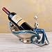 Produktbild Kreative Einfachheit Trolley Hotel Restaurant Massivholz Esszimmer Wein Auto Service Auto, Hauptspeicher Mobile Rack, Weinregal Design Rack ^ ^, HJJ, Blue Beauty Weinregal a