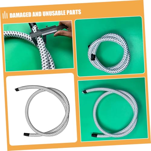 Cabilock Manguera Guía Resistente para Plancha de Ropa 1,4 M Negra y de PVC Reforzado Alta Temperatura Uso Doméstico y Profesional Accesorio Flexible de Repuesto - imagen 8