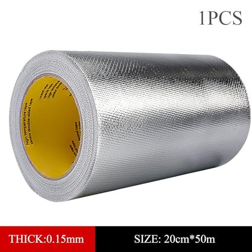 Cinta de papel de aluminio impermeable para sellar juntas de calor 2