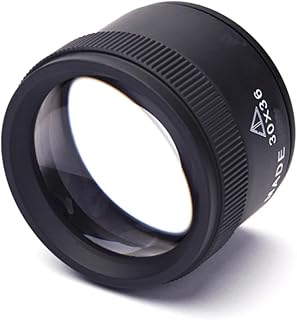 Anneome The Antiques 30x Microscope Round Magnifying Glass Stamps Magnifier Loupe Magnifier Microscope Handheld Microscope Lens Handheld Magnifying Mirror A Map Hobby Full Metal Glasses