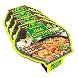 Indonesia Bowl Nasi Goreng Fertiggericht mit Gemüse, Reisgericht mit Hühnerfleisch, 400 gramm (Packung mit 4)