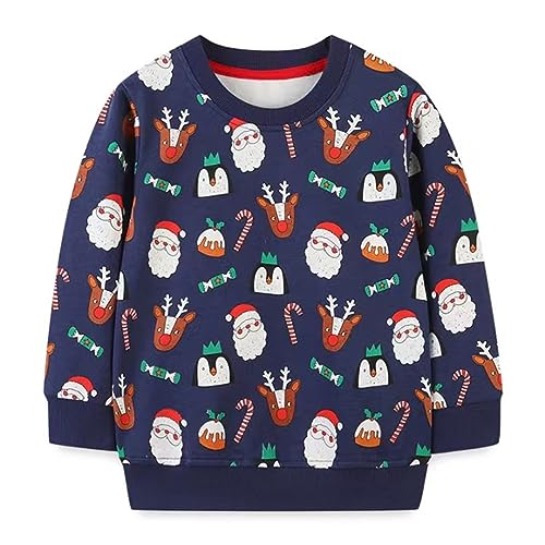 Children's Sweater Cartoon Boy Fashion Halloween Long Sleeve Pullover Boy Printed Children's Sweater