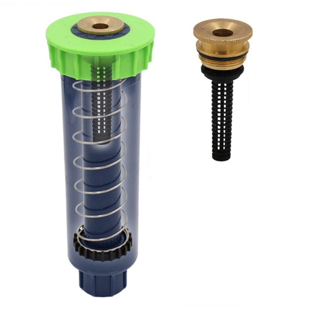 Ugello di irrigazione Irrigatori Pop up Regolabili da 5 Pezzi con Filettatura Femmina da 1/2 Pollice 90-360 Gradi Irrigatore per irrigazione del Prato Retrattile Automatico