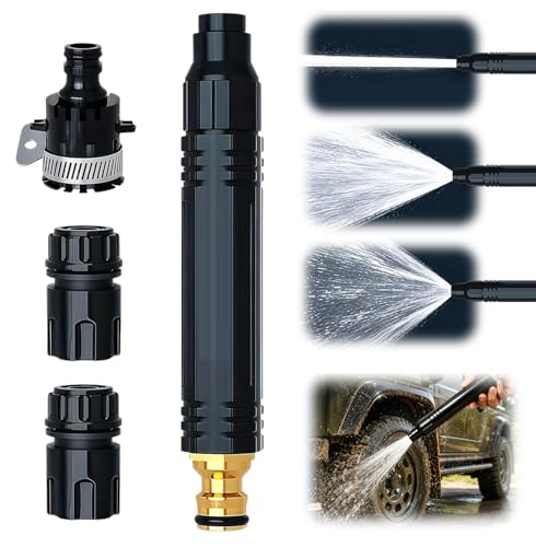 2026 Home High Pressure Car Wash Water Gun, High Pressure Water Gun, Featuring A Powerful Nozzle with 3 Adjustable Modes, A Must-Have for Watering Plants and Vegetables, and Car Washing