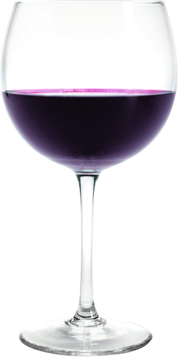 Anchor Hocking Vienna Balloon Red Wine Glass [Set of 4