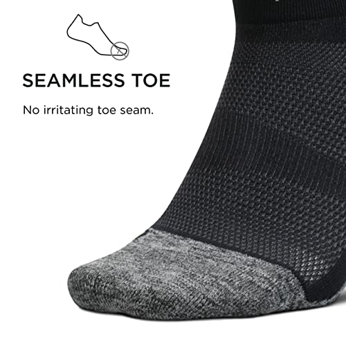 Image of Feetures Elite Ultra Light Cushion Mini Crew Sock - Sport Sock with Targeted Compression