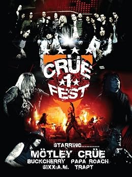 DVD Motley Crue: Crue Fest 2008 Book