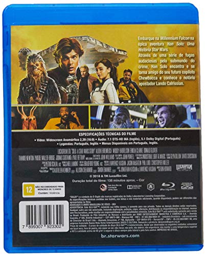 Han Solo. Uma História Star Wars [Blu-ray]