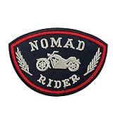 Scritta: NOMAD RIDER, 10x7 Cm, Prezzo Per Pezzo