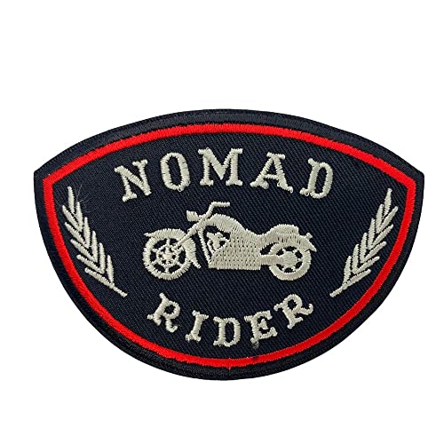 Scritta: NOMAD RIDER, 10x7 Cm, Prezzo Per Pezzo
