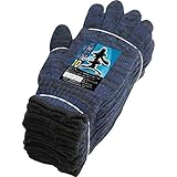 [エース] 綿特軍手 2本編 杢カラー �