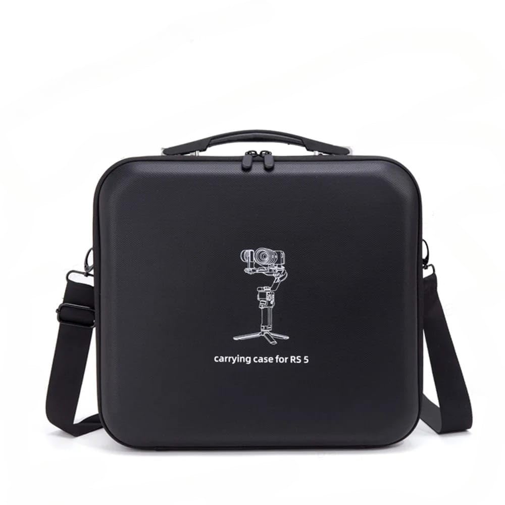 GetZget® Carrying case Bag Compatible with DJI Ronin Rs 5 Gimbal & Accessories Storage Bag Travel Protection Large Capacity Case (Jet Black)-picture-12