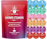 Shower Steamers Aromatherapy, Valentines Day Gifts for Her & Him, 18-Pack Shower Bombs Organic Eucalyptus Mint Rose Lavender Chamomile Watermelon Essential Oil, Birthday Gifts for Women Wife