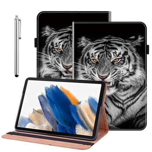 Housse Galaxy Tab S9 Plus antichoc à rabat en cuir avec porte-carte et support BOLELAW