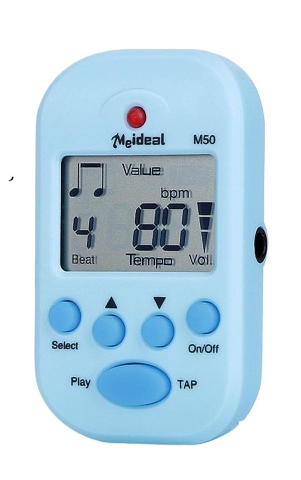 Cyfrowy metronom LCD Metronomy Regulowana głośność Metronom muzyczny Metronom muzyczny mechaniczny 10 dźwięków bicia