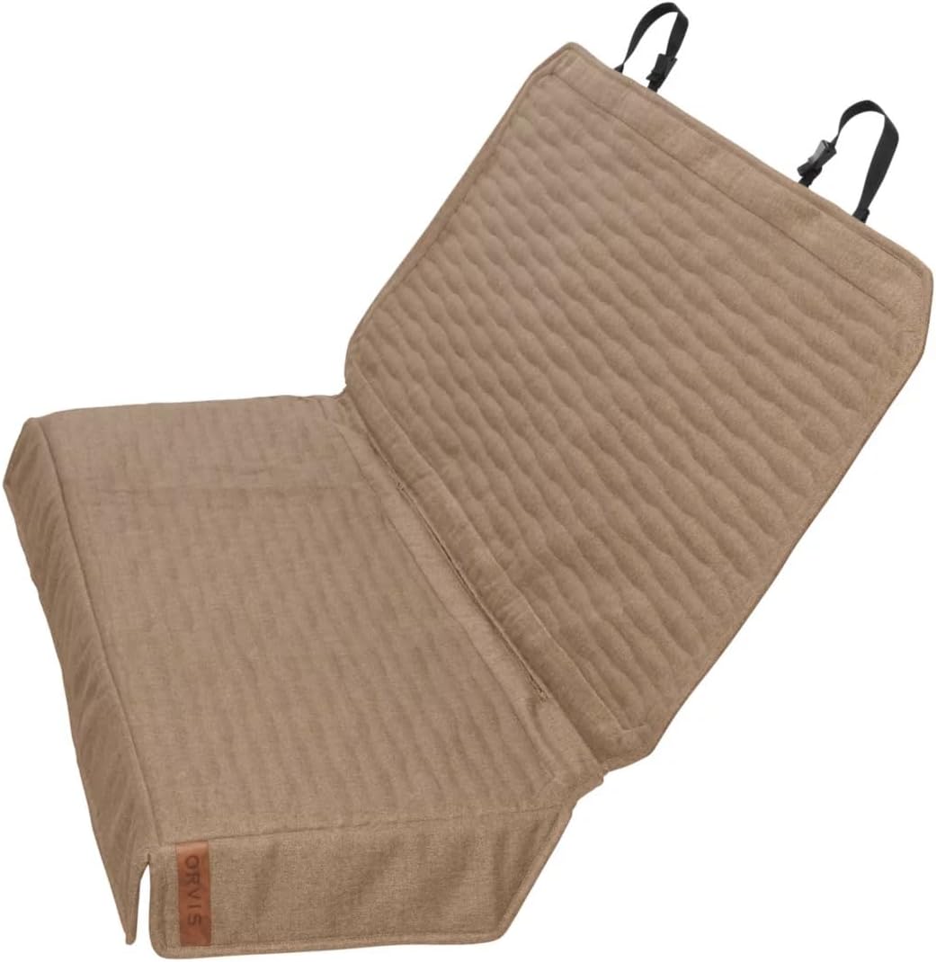 Orvis Dog Grip Tight Backseat Protector, Brown - Mid Size