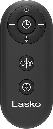 Miniatura 15 de Lasko Whirlwind - Ventilador de pedestal de movimiento orbital con tecnología WhisperForce DC, flujo de aire de 25 piess, 25 dBA, luz nocturna,